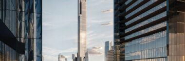 600 metros de tuberías para recoger siete toneladas diarias de residuos en la segunda torre más alta del mundo