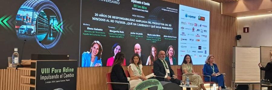 El sector del reciclaje de neumáticos afronta el reto de encontrar nuevos mercados para el material recuperado