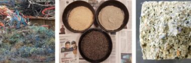 Obtienen morteros más ligeros y duraderos usando residuos plásticos